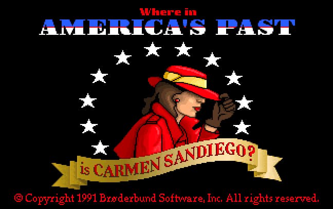Where in America's Past is Carmen Sandiego? — screenshot
