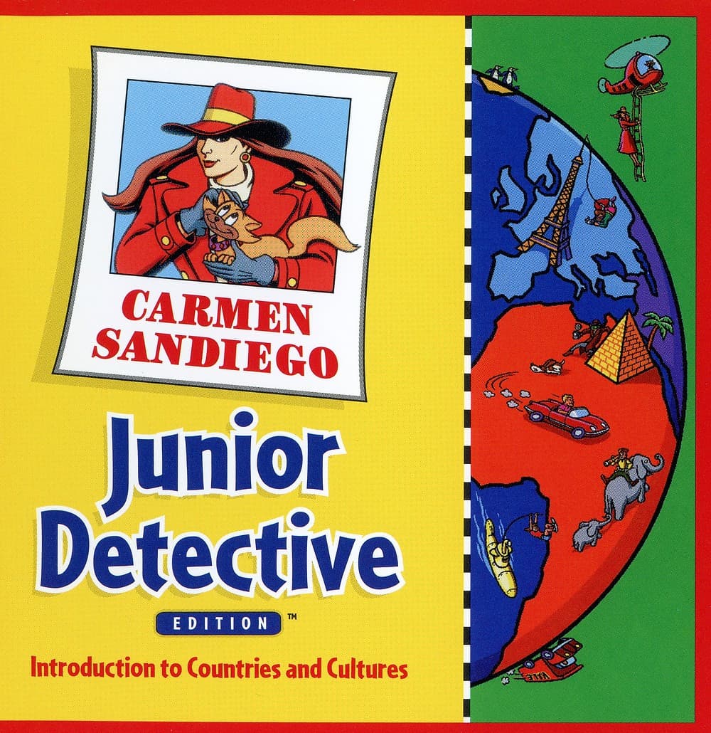 Where in the World is Carmen Sandiego? Junior Detective Edition — box art