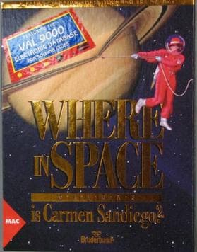 Where in Space is Carmen Sandiego? — box art
