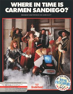 Where in Time is Carmen Sandiego? — box art