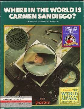 Where in the World is Carmen Sandiego? — box art