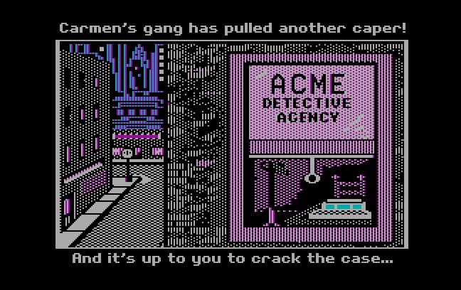 Where in the World is Carmen Sandiego? — screenshot
