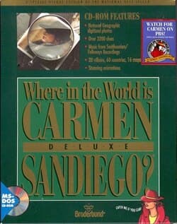 Where in the World is Carmen Sandiego? Deluxe Edition — box art